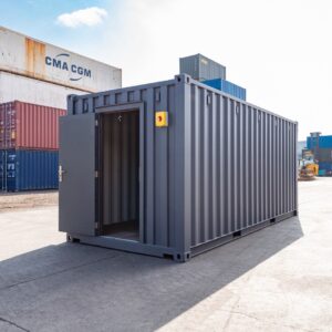 20ft Standard Shipping Container – Grey Exterior