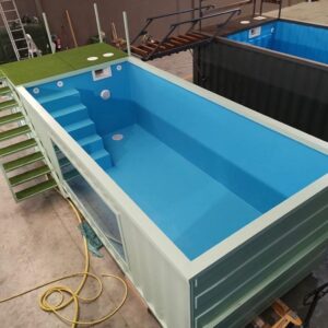 30ft Converted Shipping Container Swimming Pool