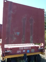 20ft Flat Rack Container – One Trip – Open Sides - Image 4