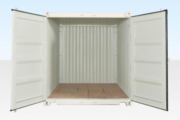 10 ft Shipping Container – White, Corten Steel, CSC Plated, 28mm Marine Ply Floor - Image 4