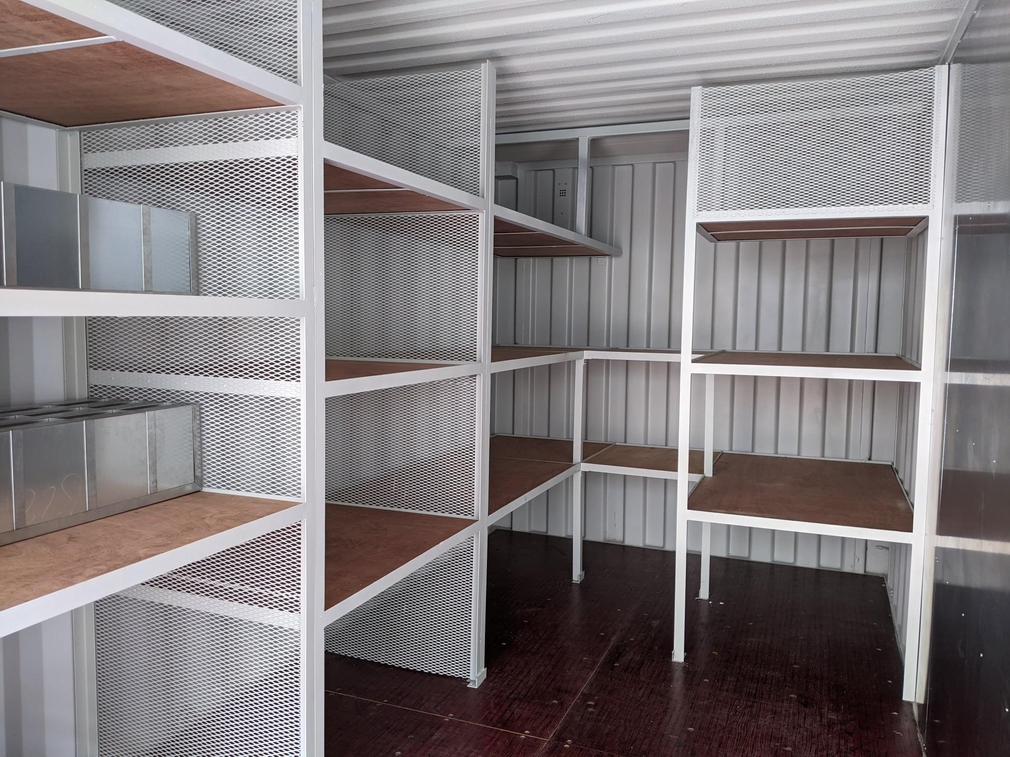 20ft New Workshop Container with Electrical System and Workbench - Image 4