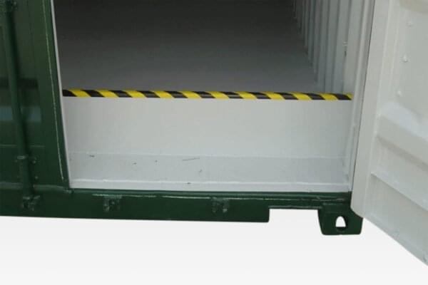 40 ft Raised Bunded Storage Container – 300mm Bund, Corten Steel, 48 Vents_ - Image 3