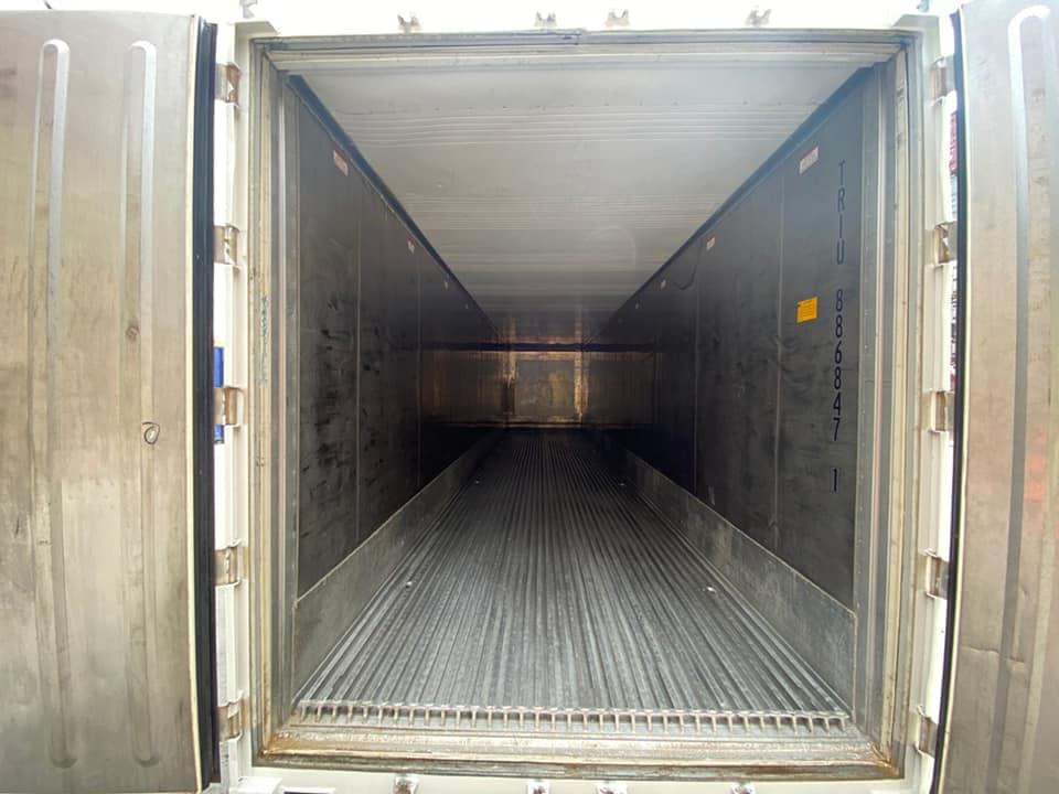 40ft High Cube Refurbished Reefer Container with Carrier Cooling Unit - Image 3
