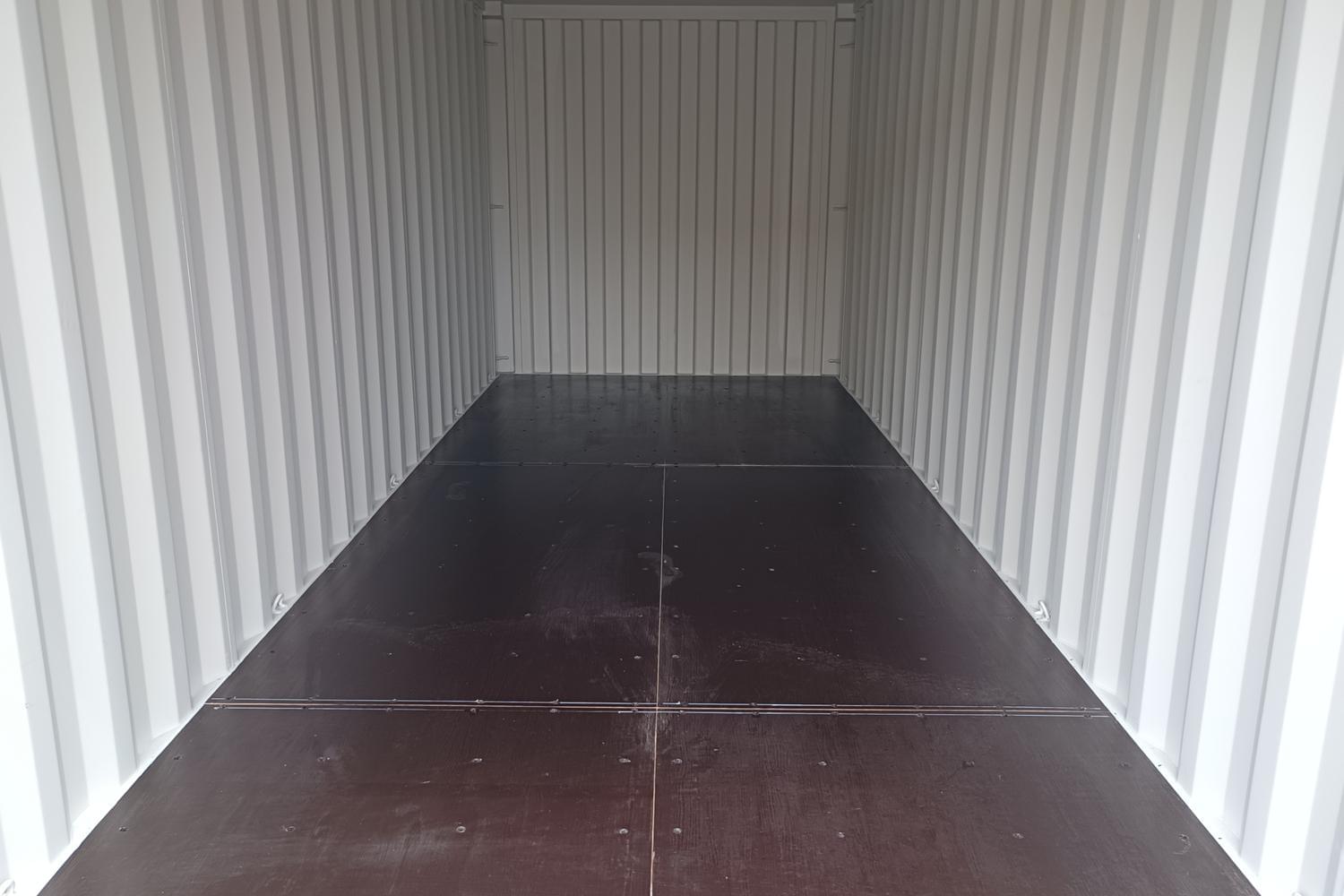 20 ft Shipping Container – Dark Green – Corten Steel, CSC Plated, 28mm Marine Ply Floor - Image 2