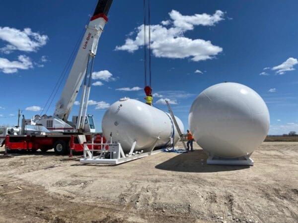 30000 Gallon Skid Propane Tanks Online ASME Storage NGL & LPG Storage Bullet - Image 5