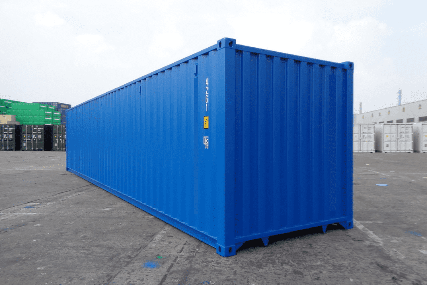40 ft High Cube Container – Corten Steel, CSC Plated, 28mm Marine Ply Floor - Image 3