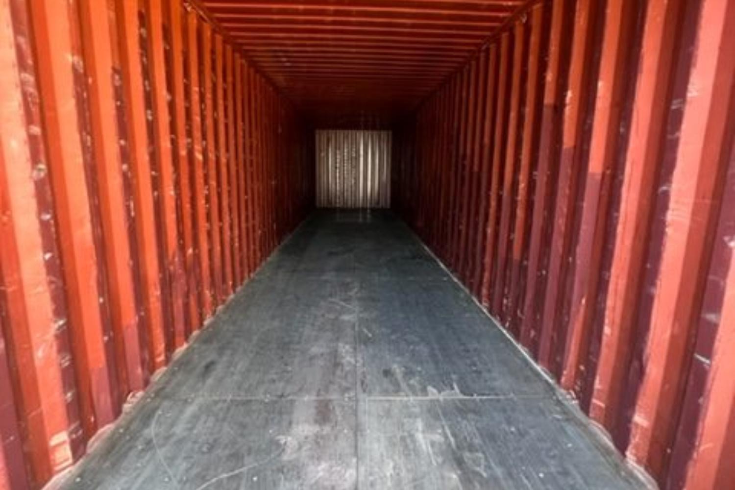 40 ft Dry Van Shipping Container – Corten Steel, CSC Plated, Wind and Watertight - Image 2