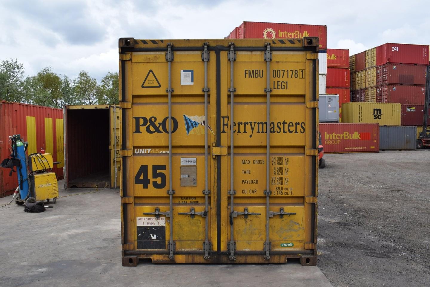 45 ft High Cube Shipping Container – Wind and Watertight - Image 2