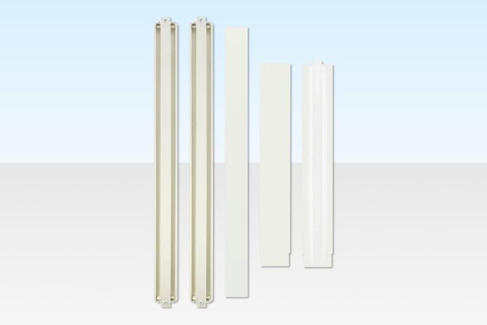 6.5m Flat Pack Office Linking Kit – Galvanized and Powder Coated