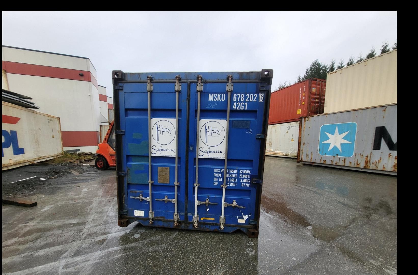 40 ft Cargo Worthy Shipping Container – Corten Steel, CSC Plated, Wind and Watertight - Image 2