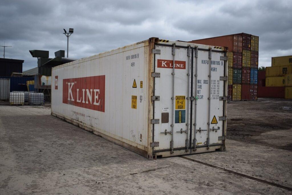 20ft Used Refrigerated Shipping Container with Carrier Cooling Unit - Image 6