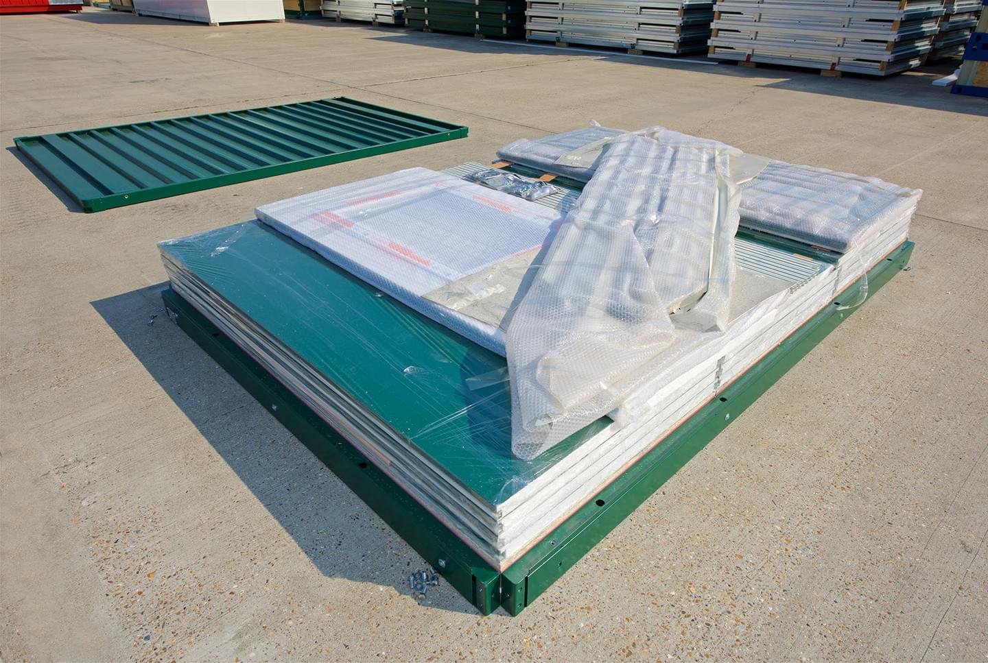 20ft New Workshop Container with Electrical System and Workbench - Image 2