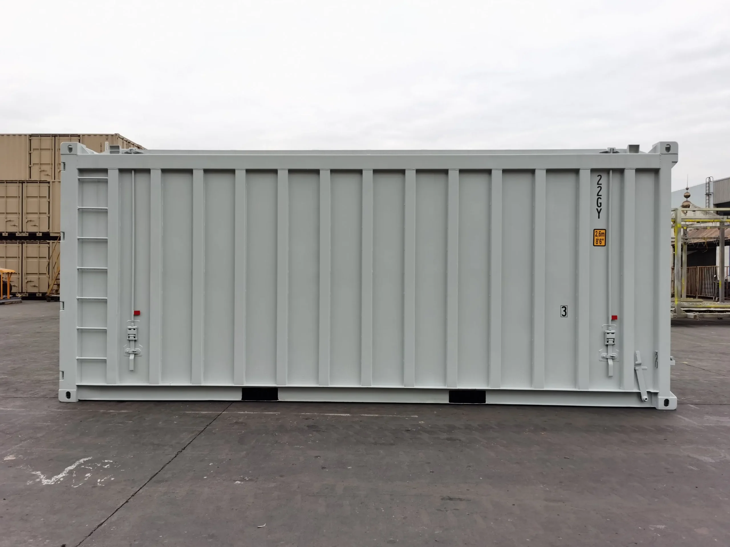 20ft Dry Bulk Storage Container with Top Loading Access - Image 3