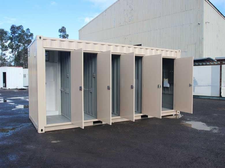 10 ft, 20 ft and 40 ft Ablution Block Container – Toilets, Showers, Basins