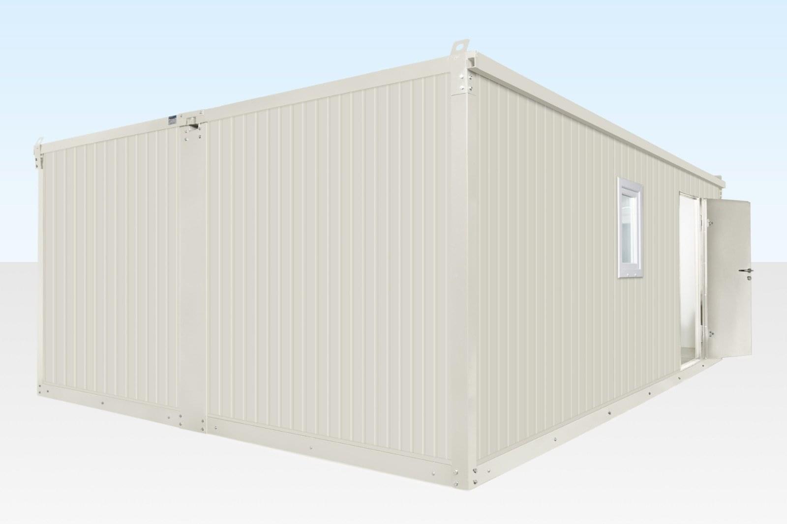 6.5m x 4.6m Side Linked Flat Pack Office – Two Cabins with Linking Kit - Image 3