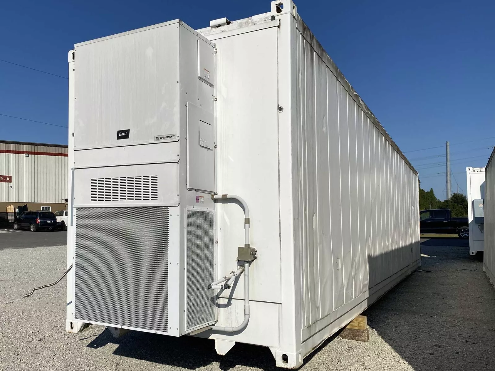 40ft High Cube Insulated Container with 5 Ton Bard HVAC – As-Is