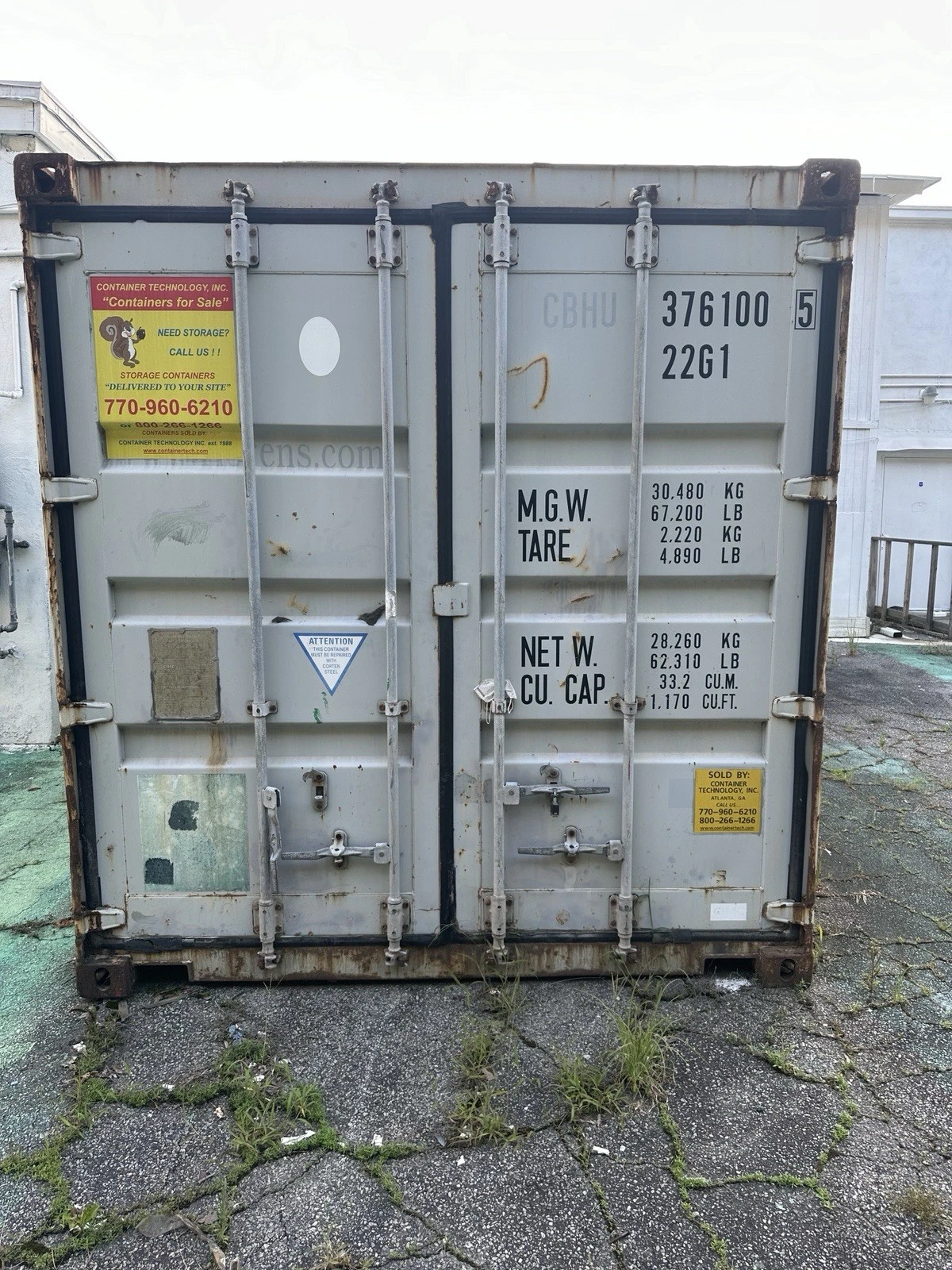 20 ft Standard Storage Container – Steel Construction - Image 4