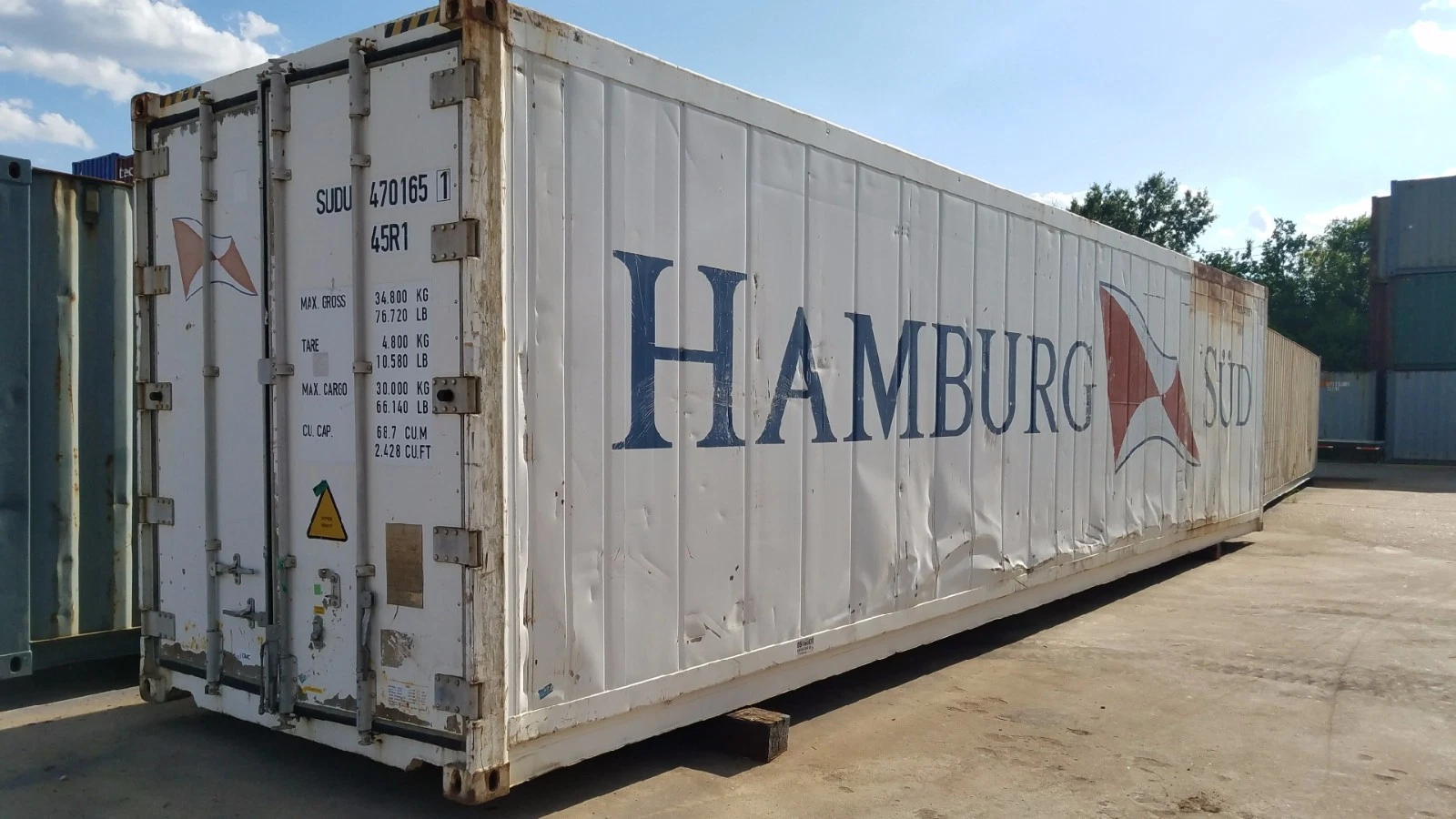 40ft High Cube Used Refrigerated Container – Working Condition