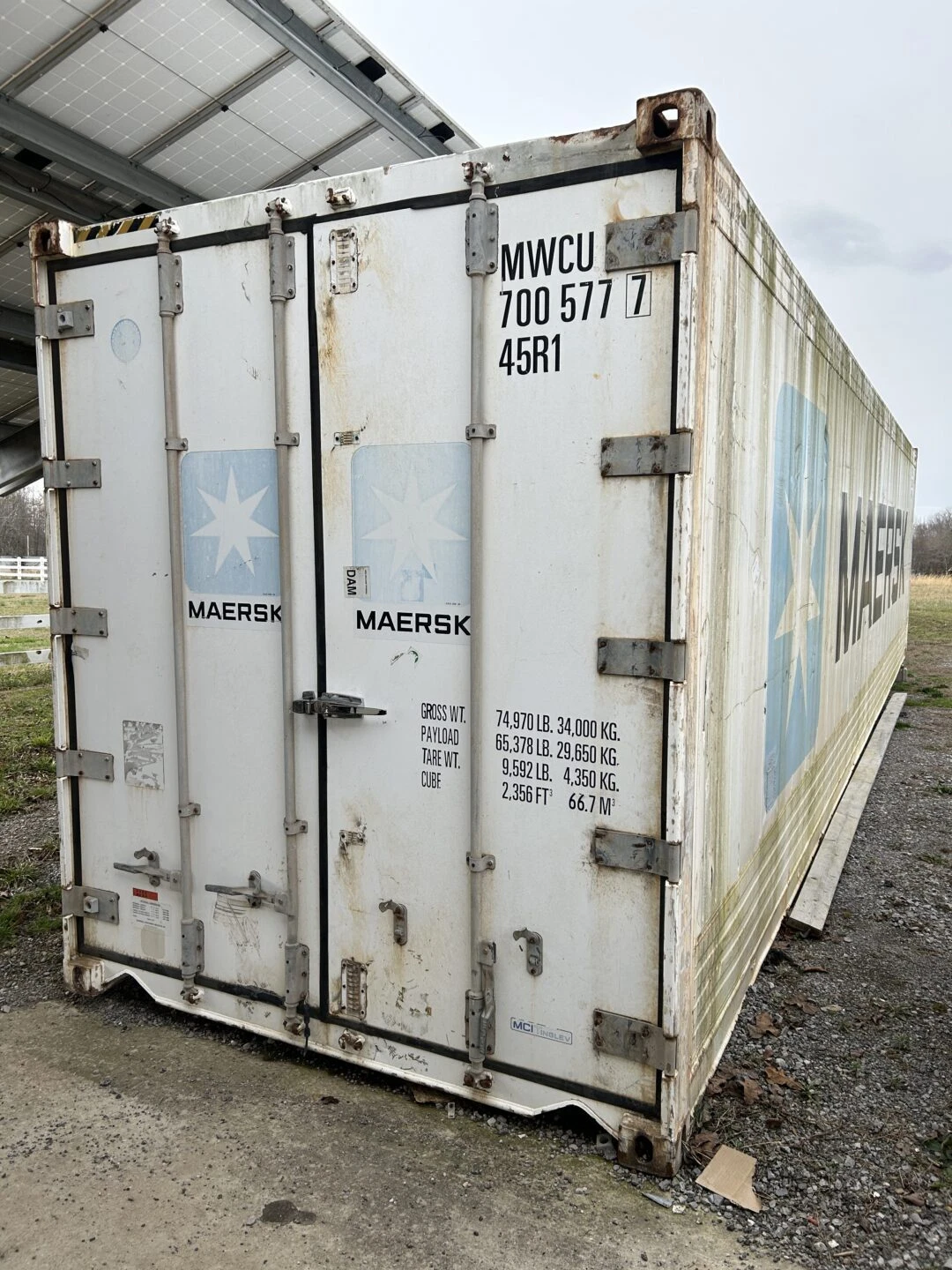 Maersk 40ft Refrigerated Container – Daikin Unit – Model RAHC-031 - Image 2
