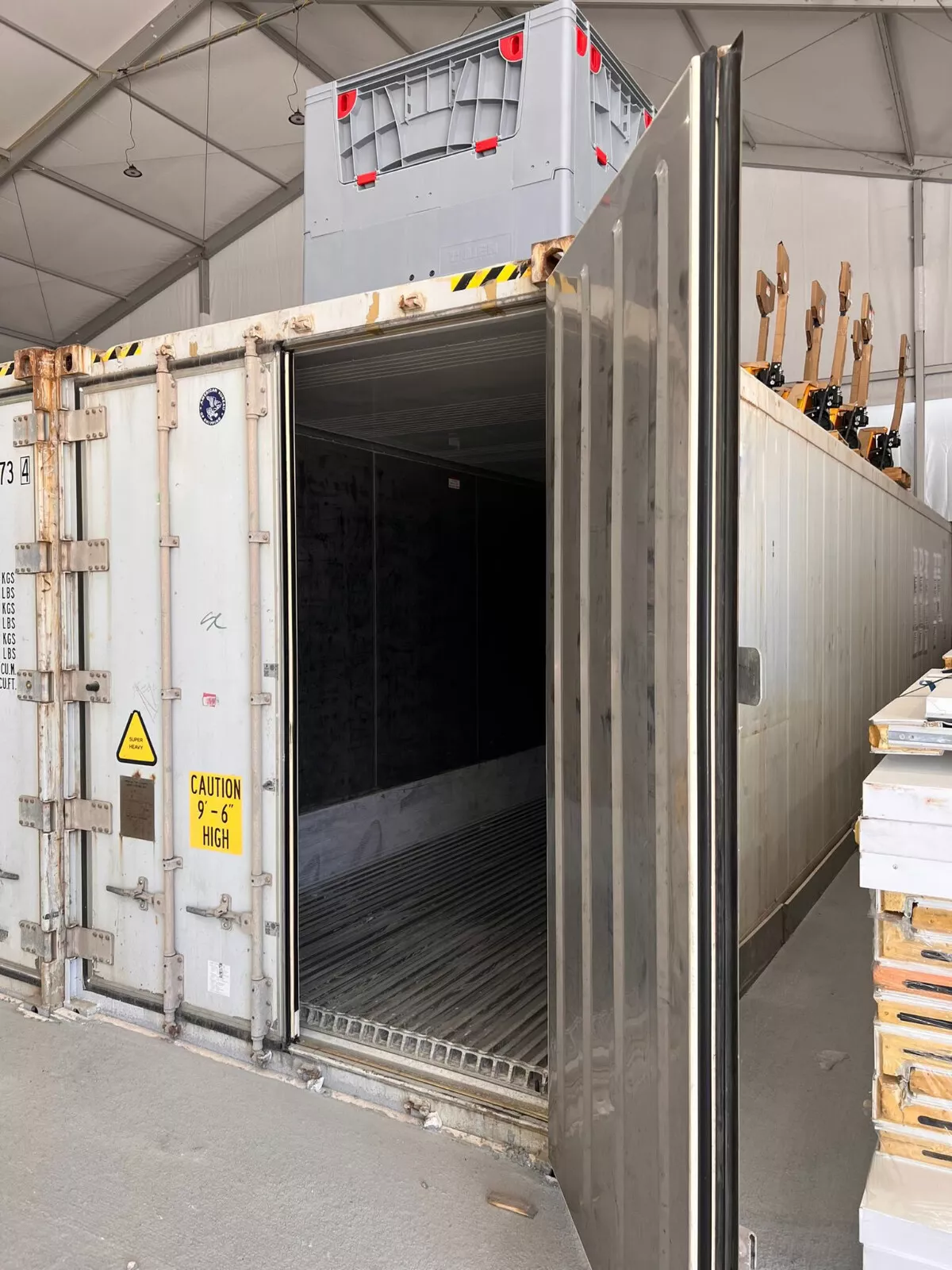 40ft High Cube Refrigerated Container – Carrier Primeline – 2012 – Used - Image 2