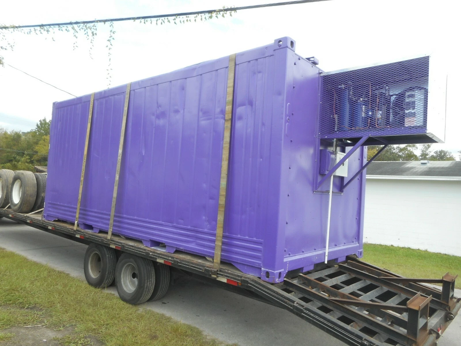 20ft Mobile Cold Storage Container – Freezer Model – 220V Single Phase