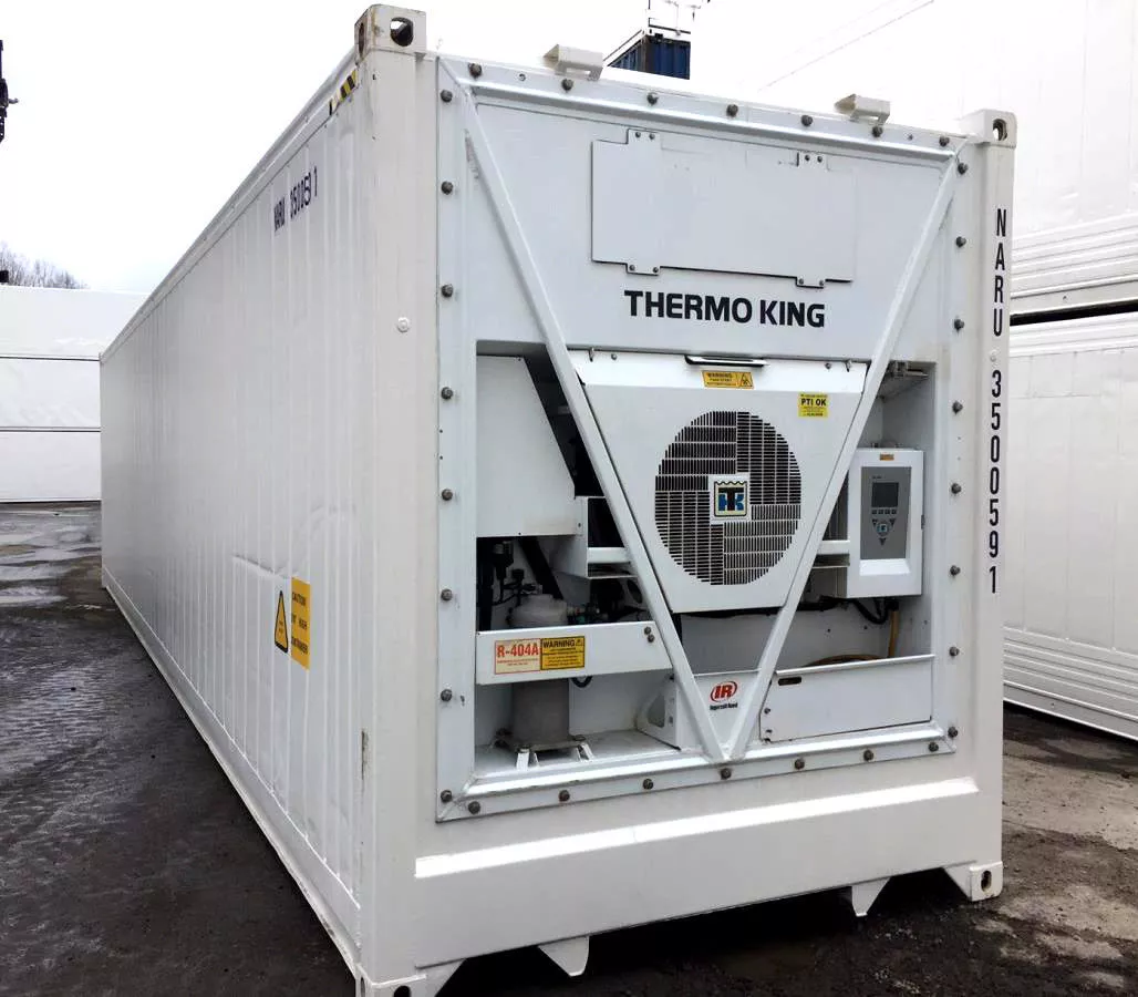 40ft Reefer Container with -40°C Cooling Capability