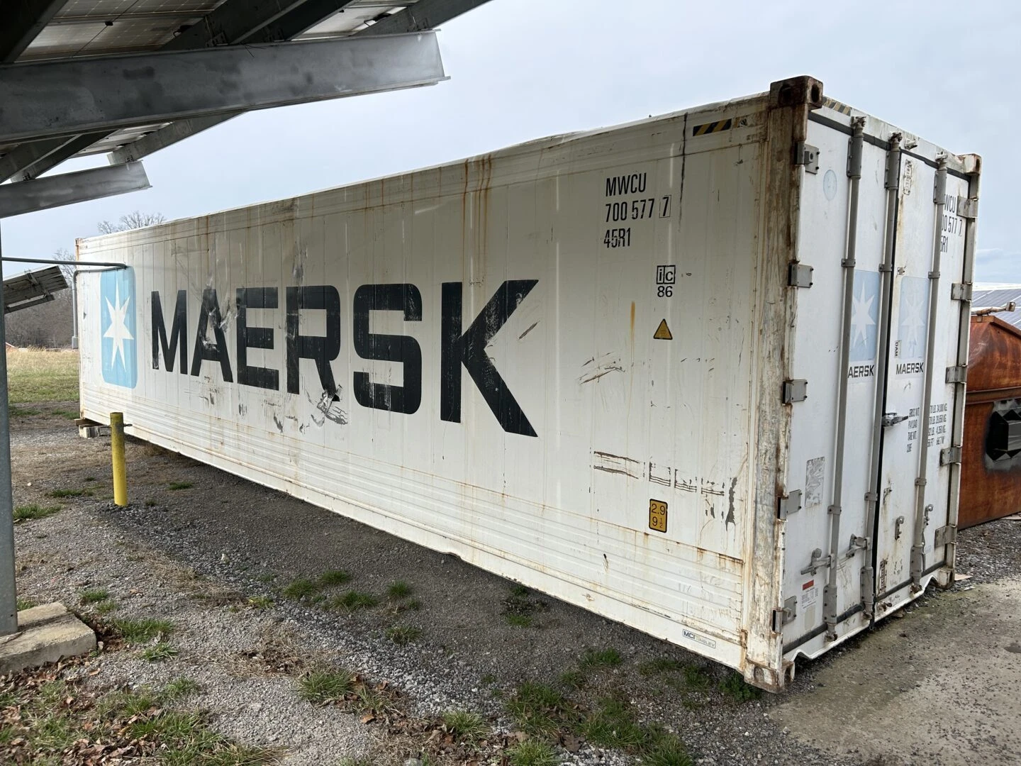Maersk 40ft Refrigerated Container – Daikin Unit – Model RAHC-031