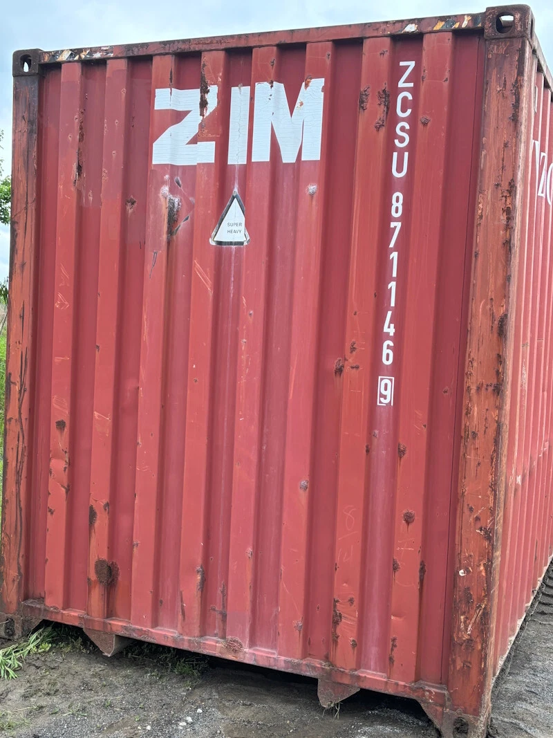 45 ft Steel Shipping Container – Double Door Access - Image 3